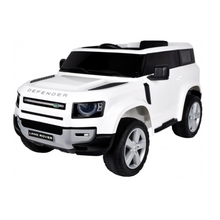 auto land rover defender bianco 12v