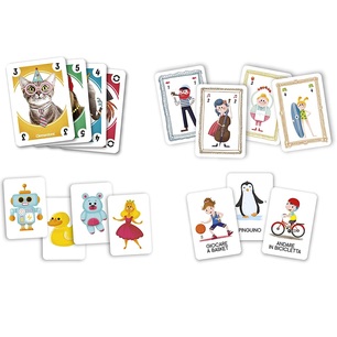 4 in 1 gioco di carte