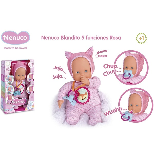 nenuco soft 5 funzioni rosa