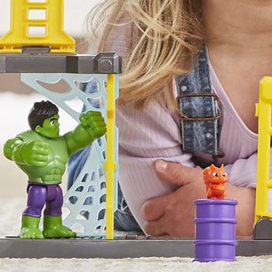 hulk spaccatutto playset