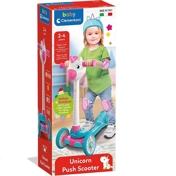 unicorn push scooter