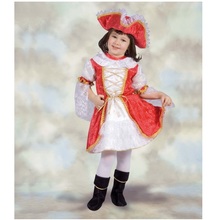 costume corsarina 3/4 anni