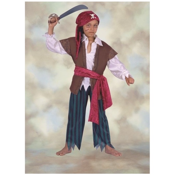 costume terrore dei caraibi 6-8 anni