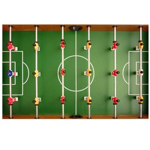 calcetto mini goal legno con piedi