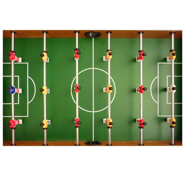 calcetto mini goal legno con piedi