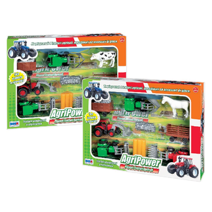 playset 4 trattori agricoli