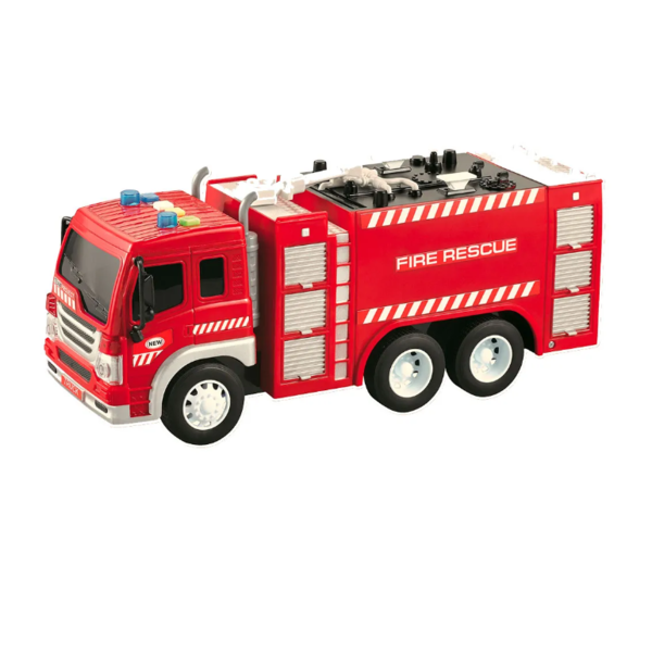camion dei pompieri a frizione luci e suoni