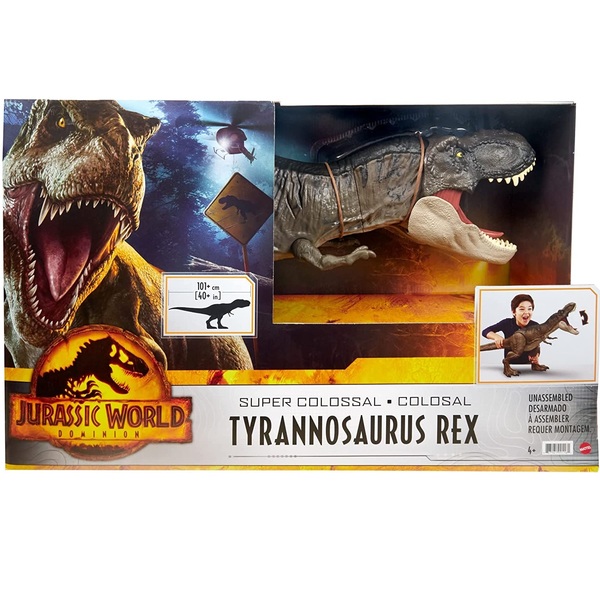 jurassic world t-rex super colossale