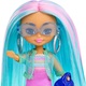 barbie extra mini minis capelli blu