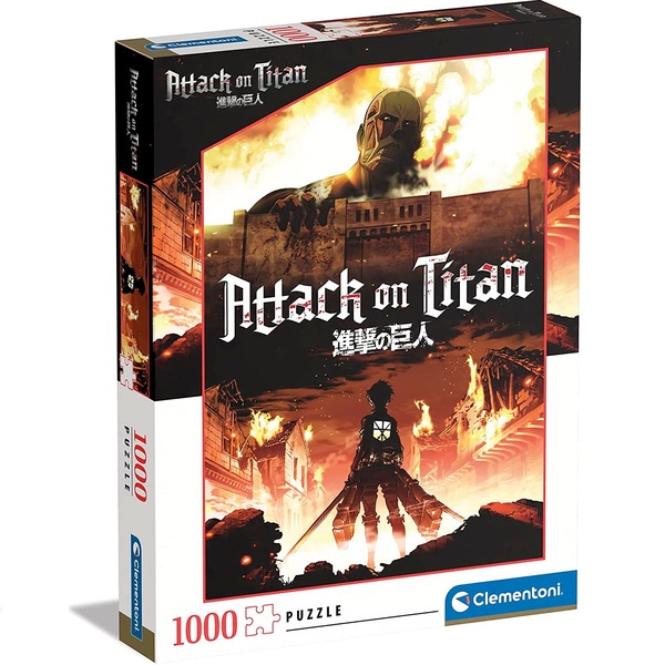 puzzle 1000 pezzi attack on titans 