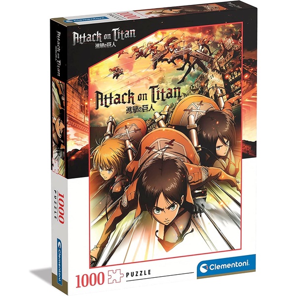 puzzle attack on titans 1000 pezzi