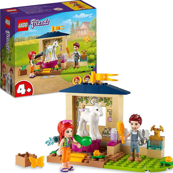 lego friends stalla di toelettatura dei pony 