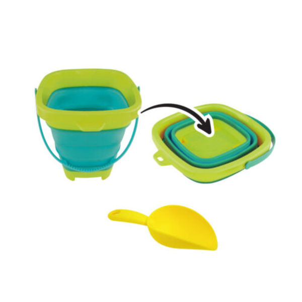 set spiaggia square con paletta 