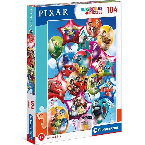 puzzle 104 pezzi pixar 