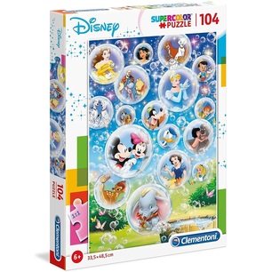 puzzle 104 pezzi disney