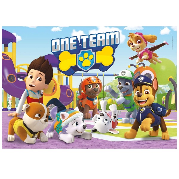 puzzle 180 pezzi paw patrol one team