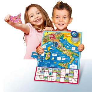 geo puzzle magnetico italia