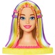 barbie super chioma hairstyle capelli arcobaleno