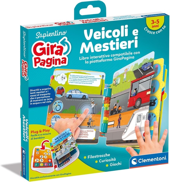 girapagina veicoli e mestieri