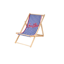 sdraio legno blu
