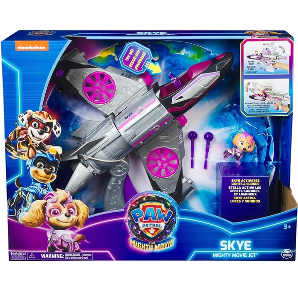 paw patrol mighty jet di skye 