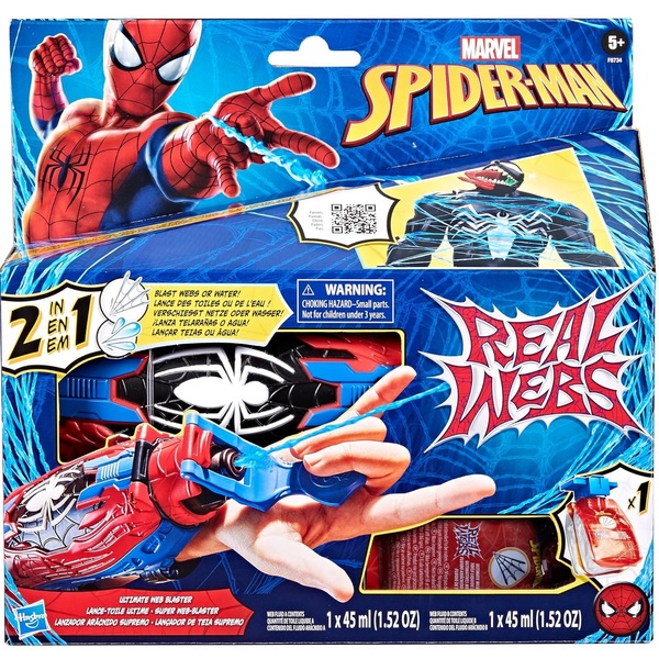 spiderman spara ragnatela real webs