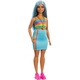 barbie fashionistas capelli blu