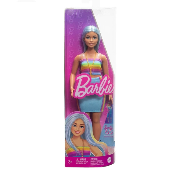 barbie fashionistas capelli blu
