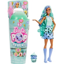 barbie pop reveal serie bubble tea verde