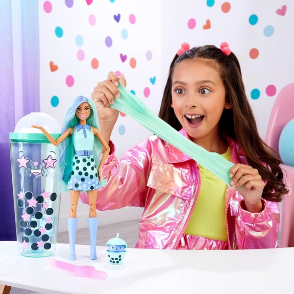 barbie pop reveal serie bubble tea verde