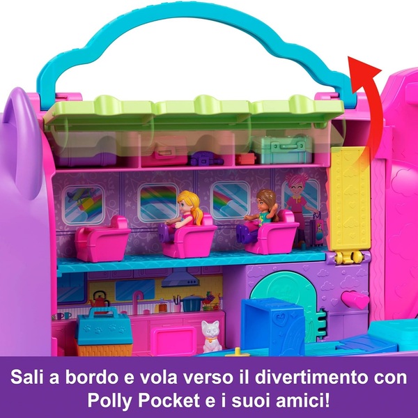 polly pocket aereo gattino