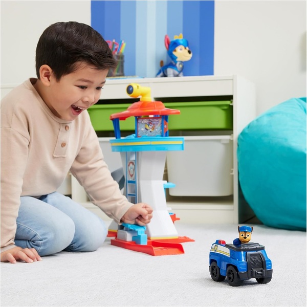 paw patrol quartier generale con chase