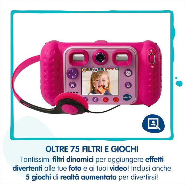 macchina fotografica kidizoom duo dx rosa
