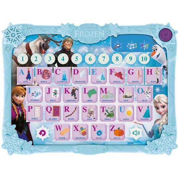 frozen aphabet pad