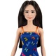 barbie chic abito blu 