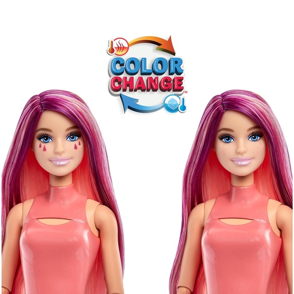 barbie pop reveal serie bubble tea rosa
