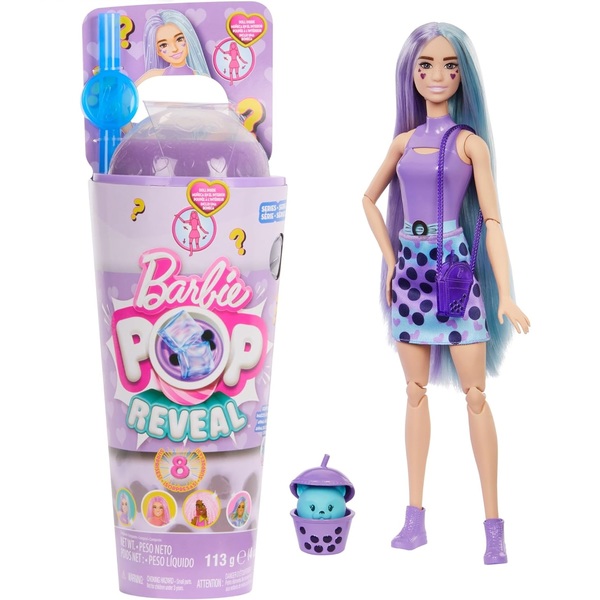 barbie pop reveal serie bubble tea viola