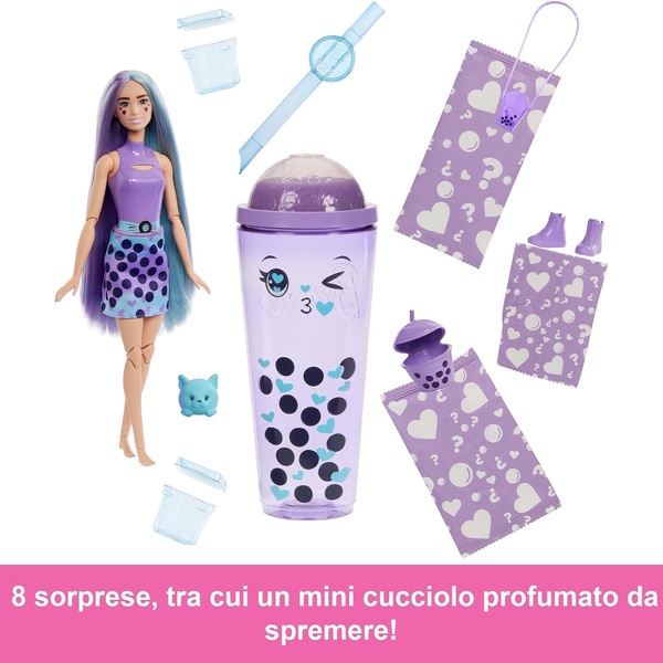 barbie pop reveal serie bubble tea viola