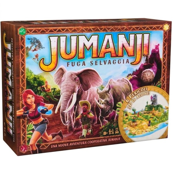 jumanji fuga selvaggia