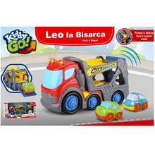 kiddygo leo bisarca e 2 auto luci e suoni