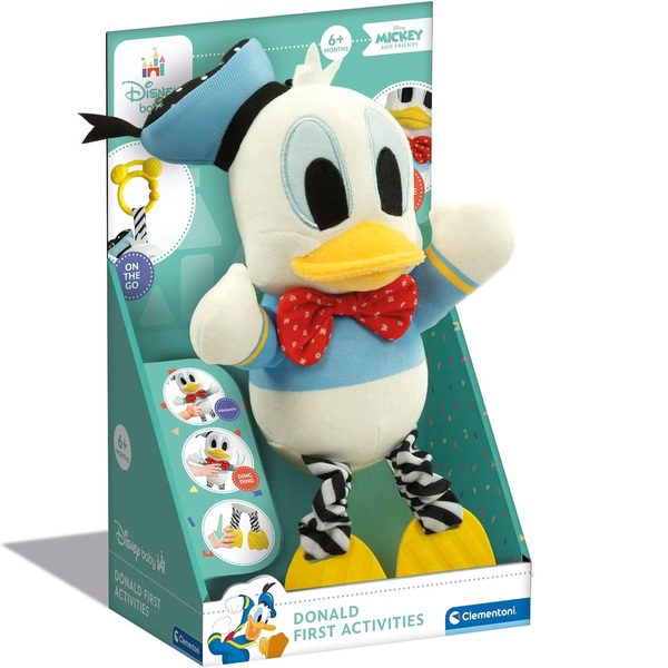 donald duck activity plush