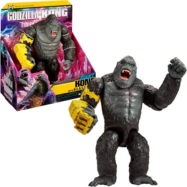 godzilla x kong personaggi giganti assortiti 28 cm