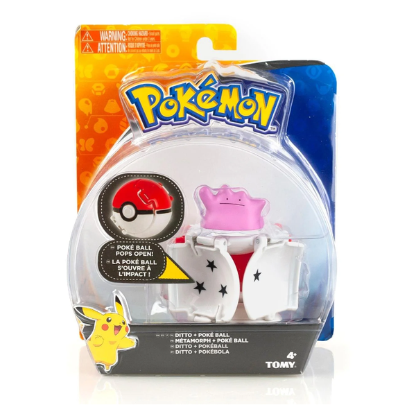 pokemon throw 'n' pop poke ball e ditto