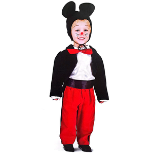 costume topino velluto 6 mesi 