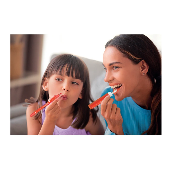 lipgloss e matita per labbra - peach color