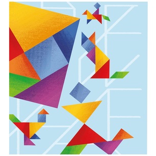 2 in 1 il gioco dell'oca + tangram