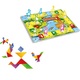 2 in 1 il gioco dell'oca + tangram