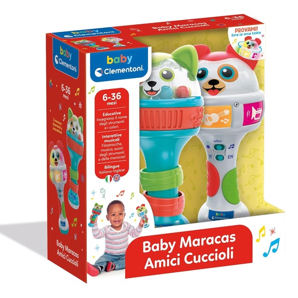 baby maracas amici cuccioli