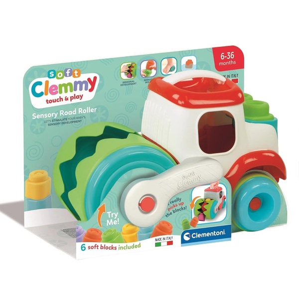 sensory steamroller rullo mangia mattoncini