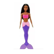 barbie dreamtopia sirena con capelli neri
